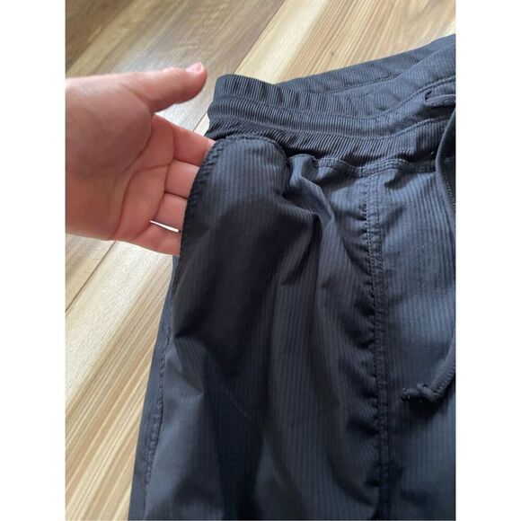 ANRABESS BLACK DRAWSTRING WOMEN’S BLACK JOGGERS - Picture 3 of 9